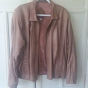 J W Cooper mens leather jacket..buttery soft SZ 44